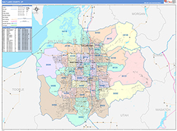 Color Cast Map Example